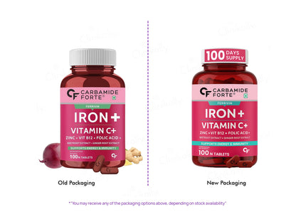 Carbamide Forte Iron, Vitamin C, Zinc, Vitamin B12, Folic Acid Tablet