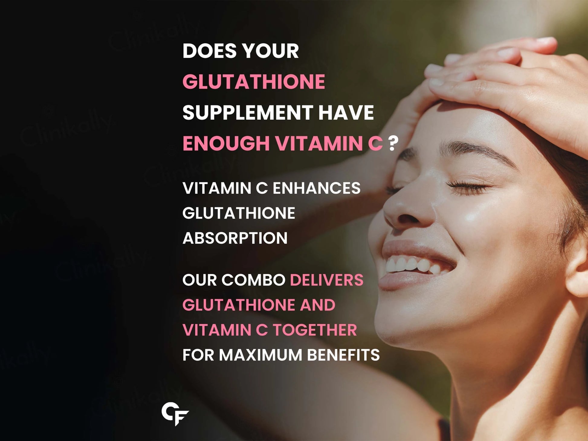 Carbamide Forte L-Glutathione  Vitamin C 1000mg Tablet Combo Pack