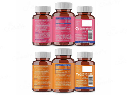 Carbamide Forte L-Glutathione  Vitamin C 1000mg Tablet Combo Pack