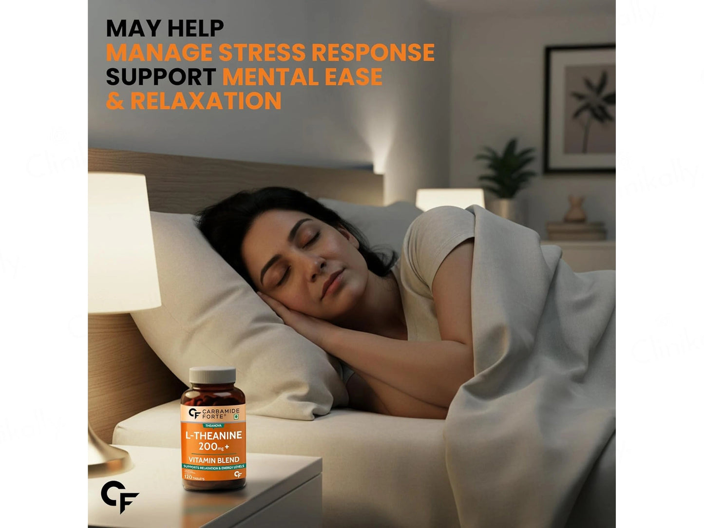 Carbamide Forte L-Theanine 200mg  Vitamin Blend Tablet
