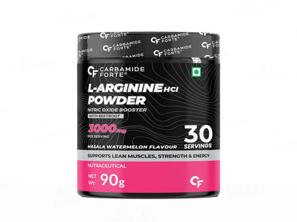 Carbamide Forte L Arginine 3000mg Powder - Masala Watermelon Flavour