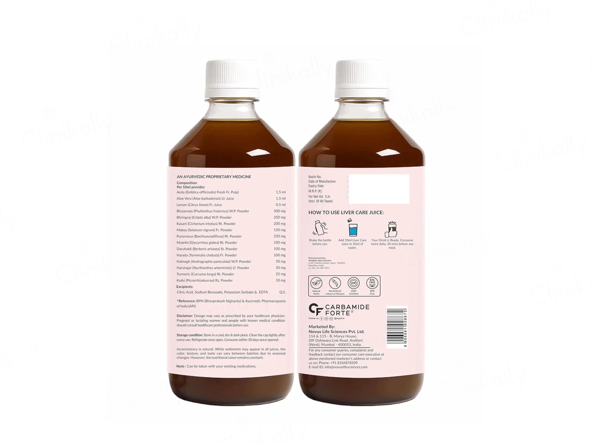 Carbamide Forte Liver Care Juice