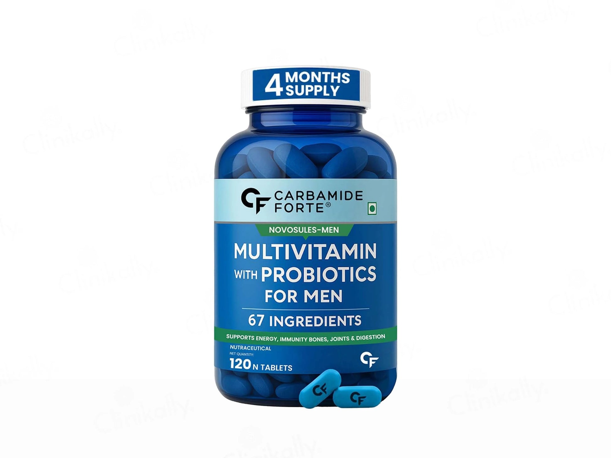 Carbamide Forte Multivitamin With Probiotics Tablet For Men