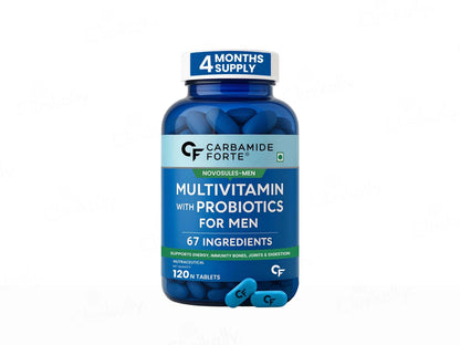 Carbamide Forte Multivitamin With Probiotics Tablet For Men