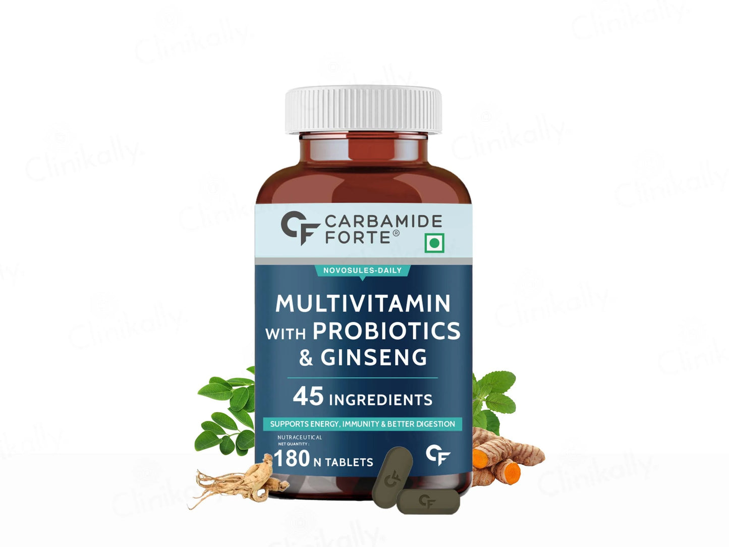 Carbamide Forte Multivitamin With Probiotics and  Ginseng Tablet