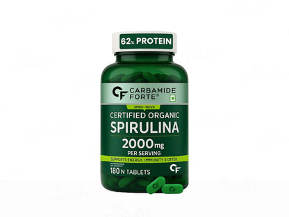 Carbamide Forte Organic Spirulina 2000mg Tablet
