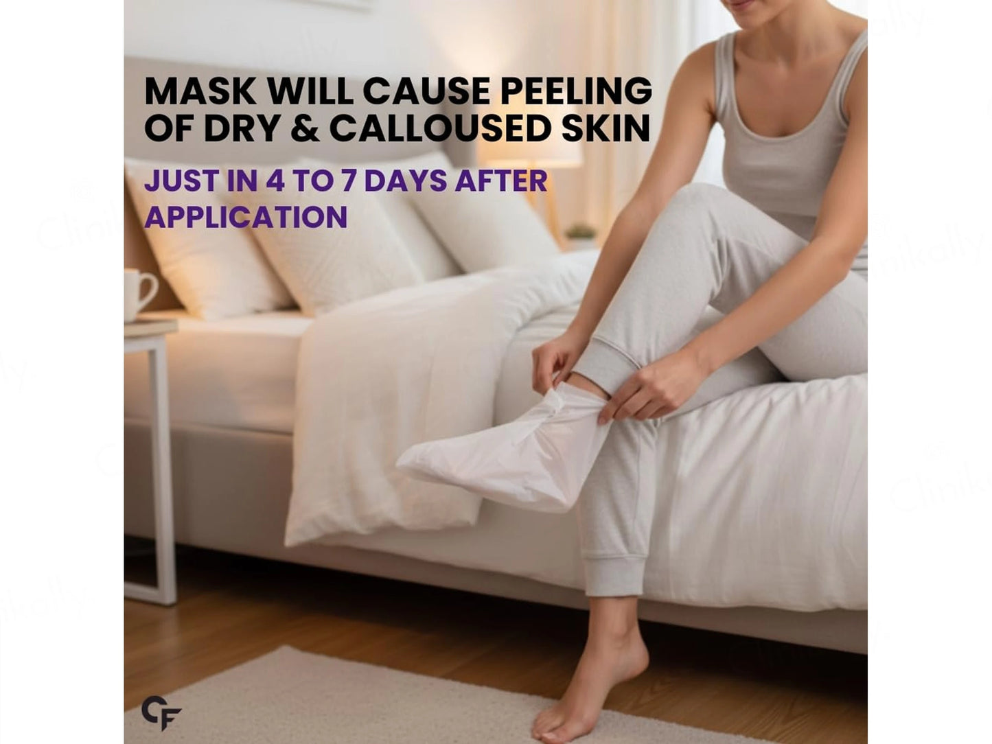 Carbamide Forte Peeling and  Exfoliating Foot Mask