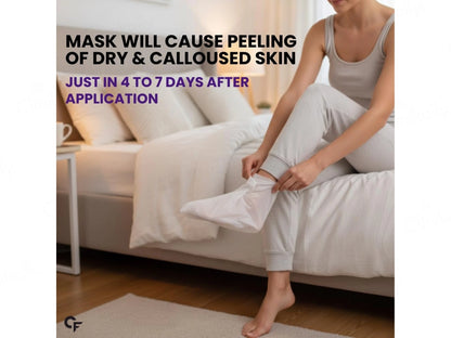 Carbamide Forte Peeling and  Exfoliating Foot Mask