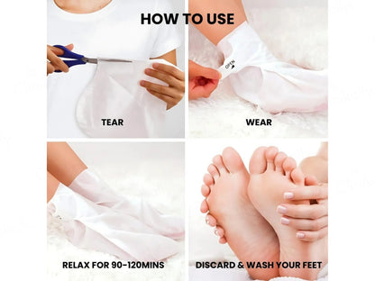 Carbamide Forte Peeling and  Exfoliating Foot Mask