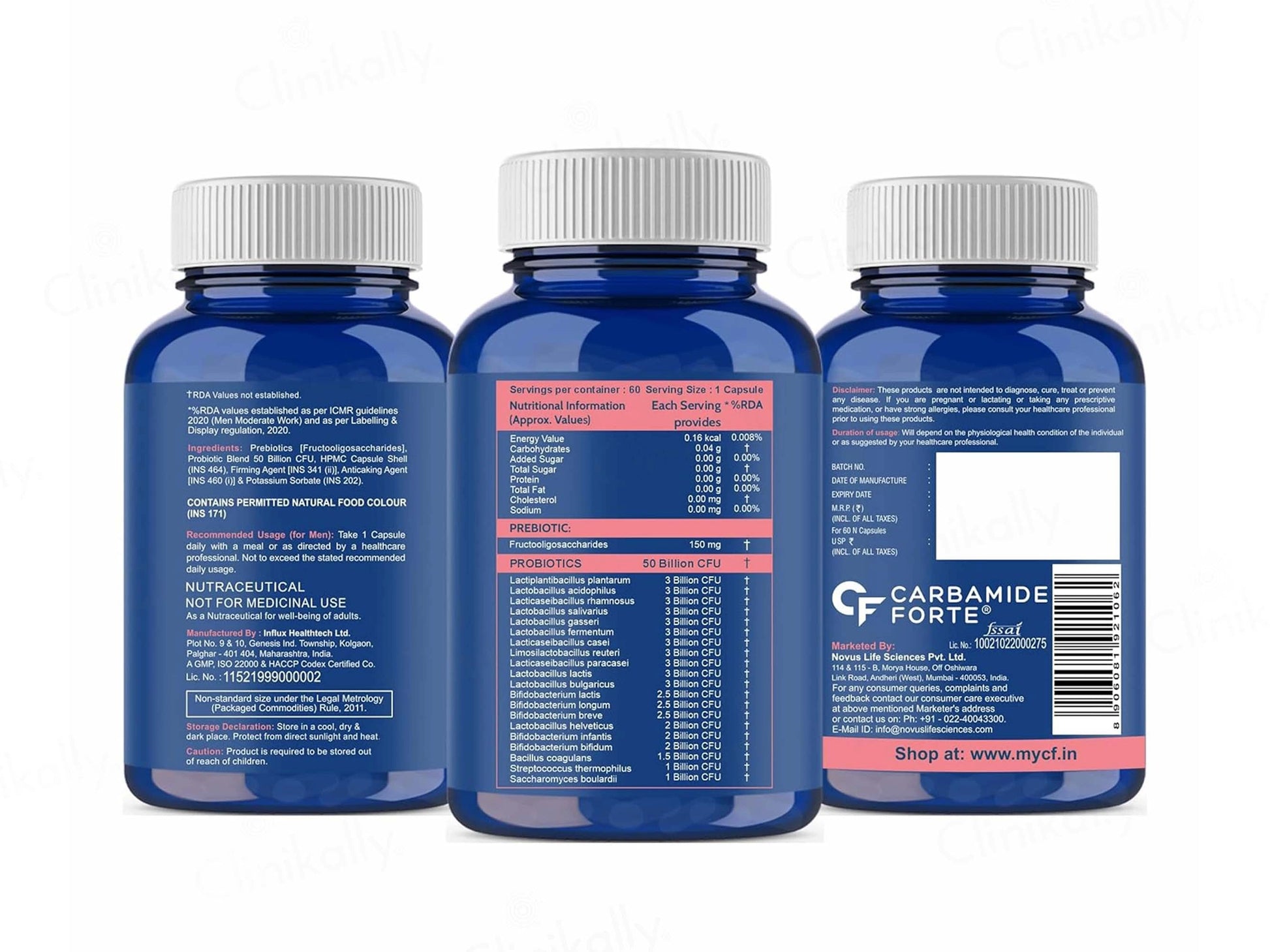 Carbamide Forte Probiotics 50 Billion CFU Capsule