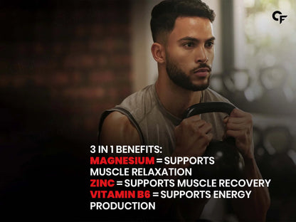 Carbamide Forte ZMA - Zinc, Magnesium Aspartate and  Vitamin B6 Tablet
