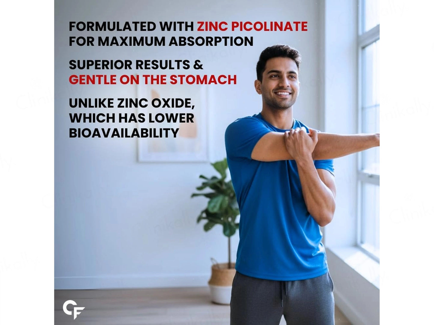 Carbamide Forte Zinc Picolinate 85mg  Vitamin C Tablet