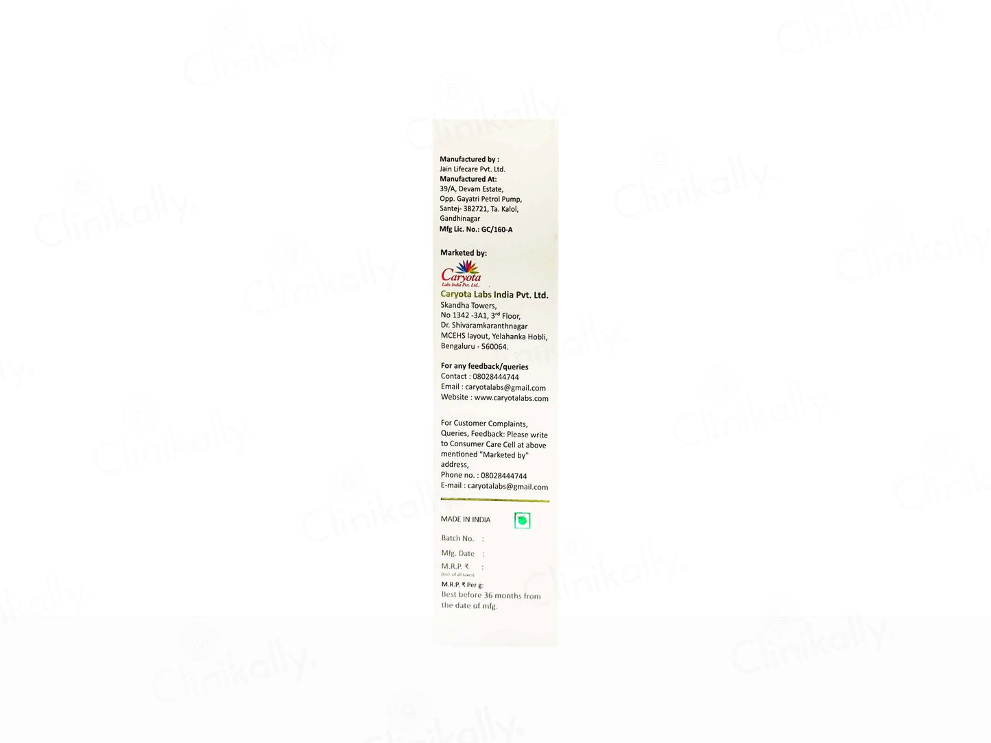 Caryclenz Daily Face Wash