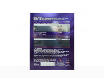 Cebrite Citrus Aurantifolia and  Glutathione Tablet