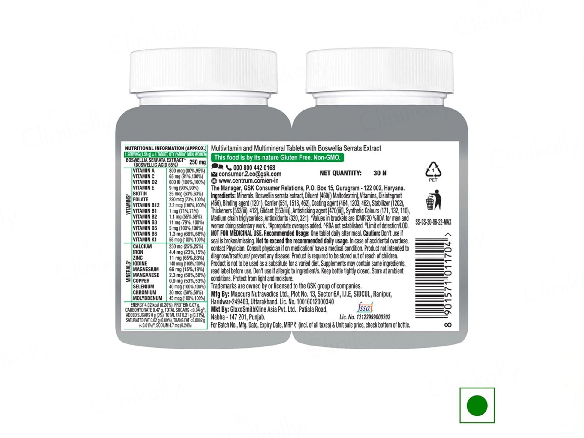 Centrum Adults 50 Multivitamin Tablet