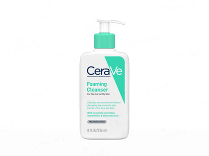 CeraVe Foaming Cleanser for Normal to Oily Skin