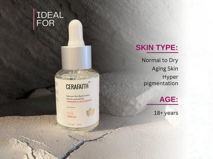 Cerafaith Ceramide and  Niacinamide Face Serum