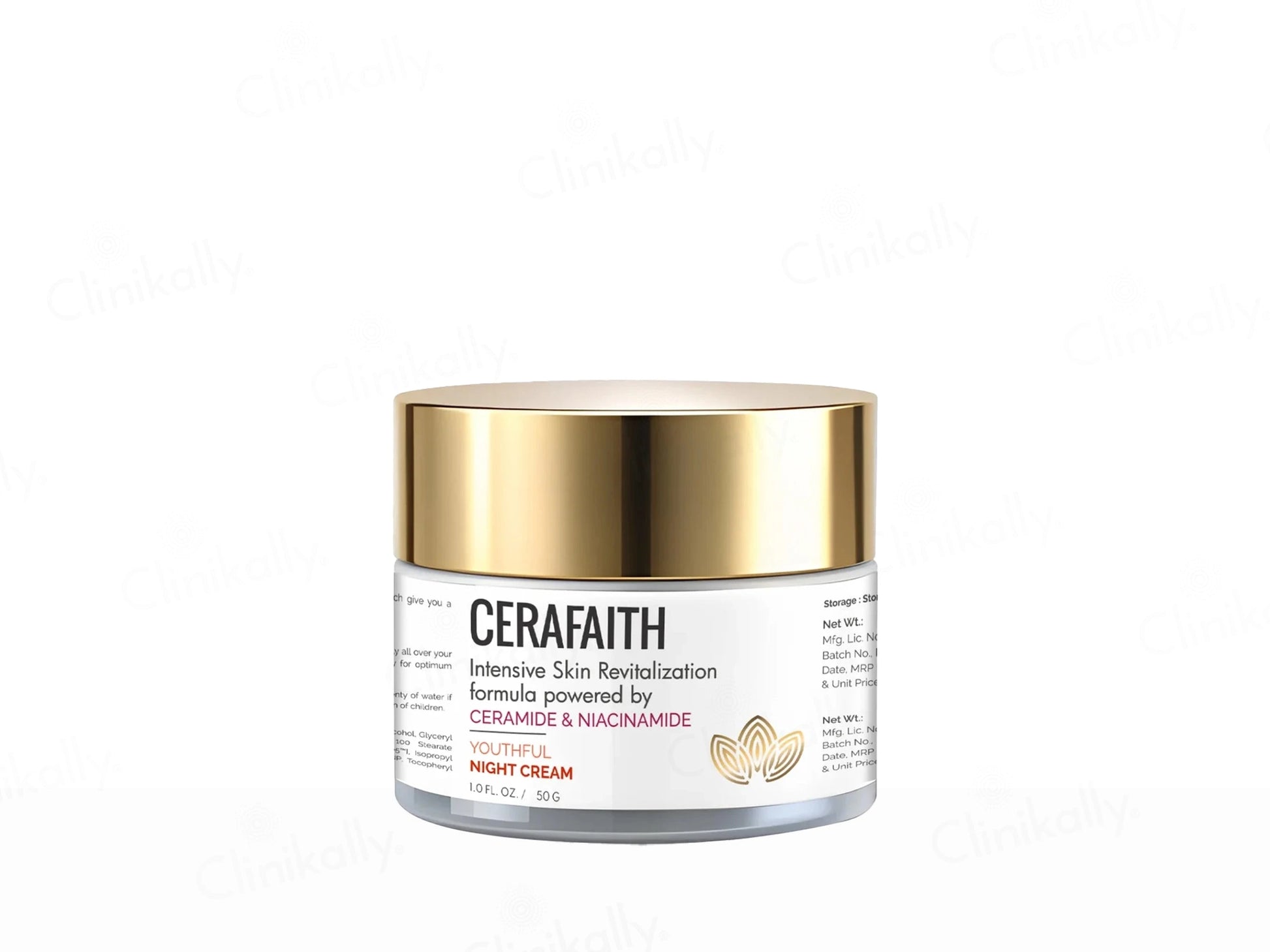 Cerafaith Ceramide and  Niacinamide Youthful Night Cream