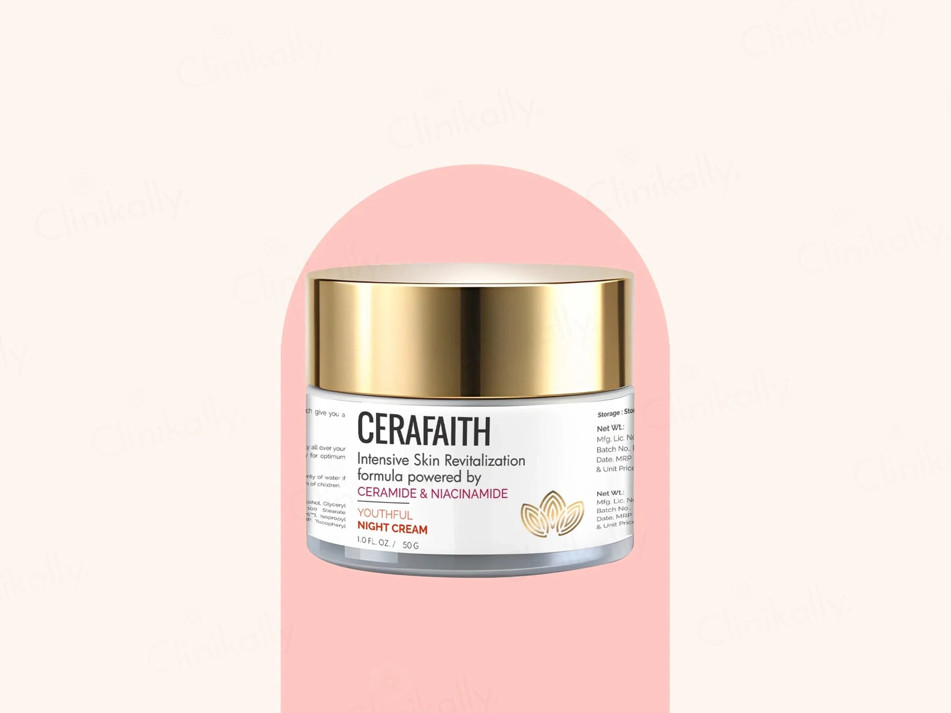 Cerafaith Ceramide and  Niacinamide Youthful Night Cream