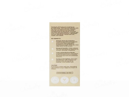 Cerahydra HA 4D Hyaluronic Acid Multi-Molecular Hydration Serum