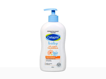 Cetaphil Baby Wash and  Shampoo with Organic Calendula