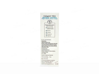 Cetaphil Pro Dryness Control Night Repair Hand Cream