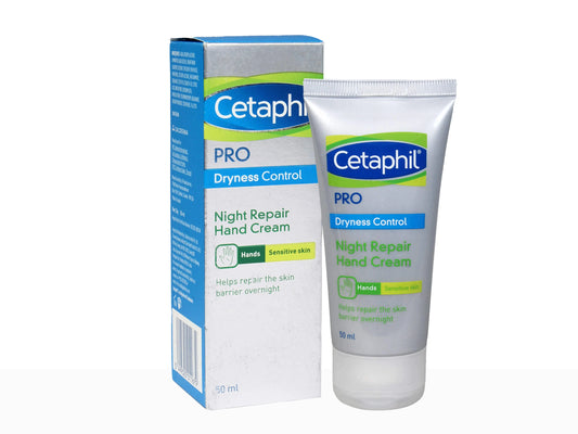 Cetaphil Pro Dryness Control Night Repair Hand Cream Blue