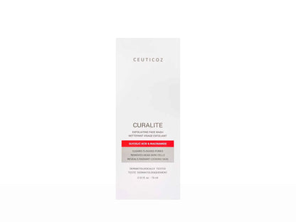 Ceuticoz Curalite Exfoliating Face Wash