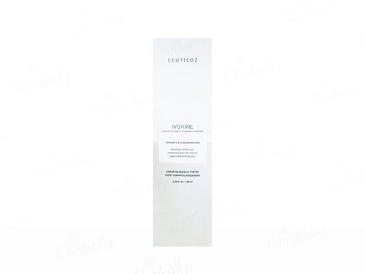 Ceuticoz Ivorine Vitamin C and  Hyaluronic Acid Synergy Toner
