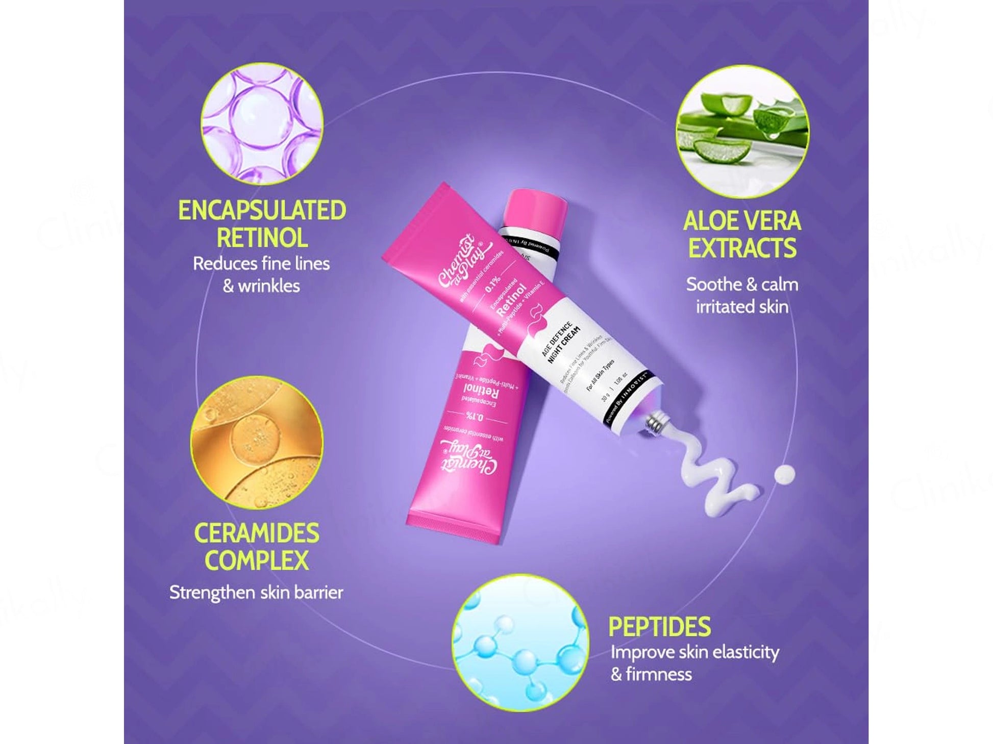 Chemist At Play 0.1 Percent Retinol Age Defence Night Cream