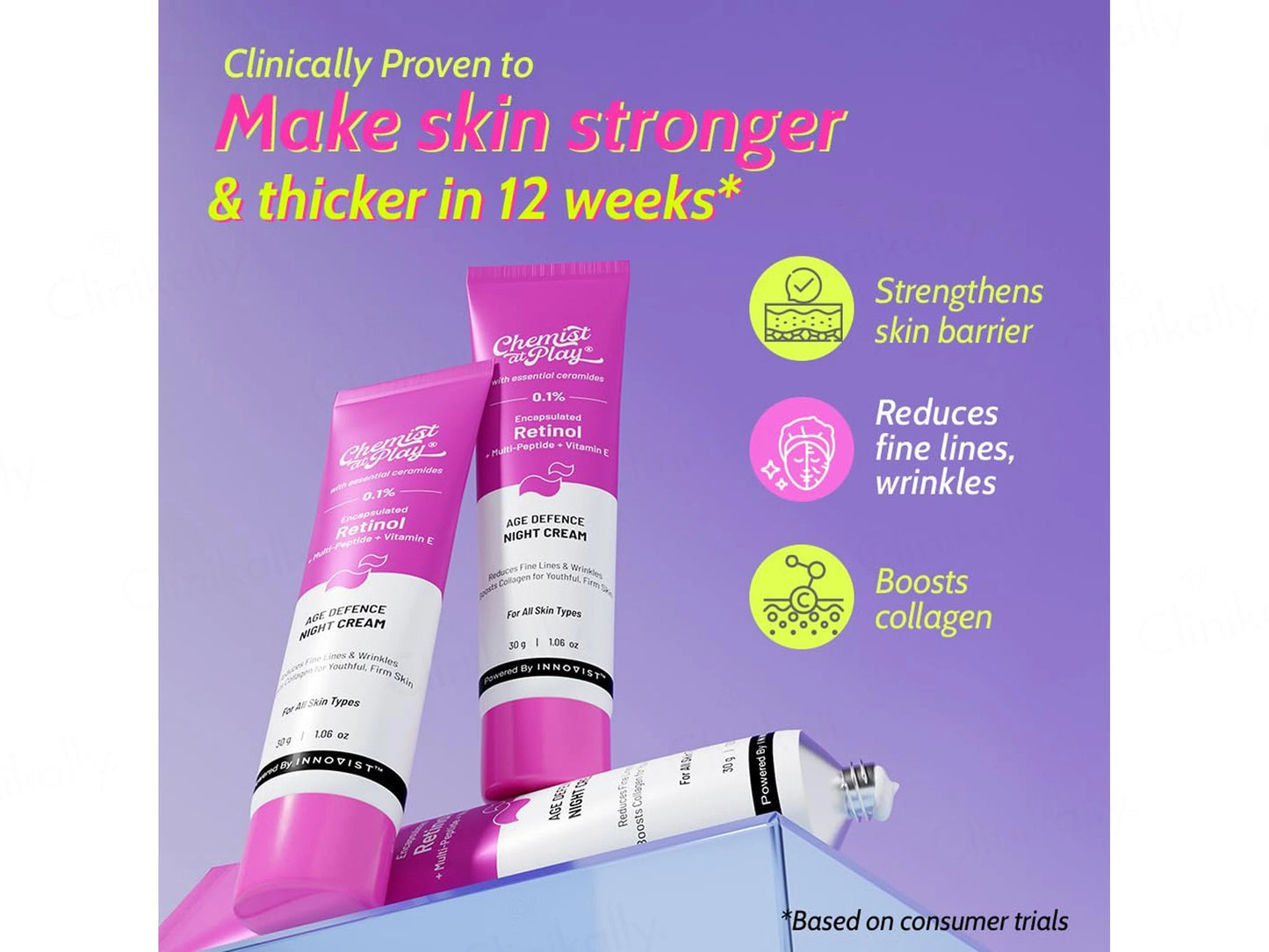 Chemist At Play 0.1 Percent Retinol Age Defence Night Cream