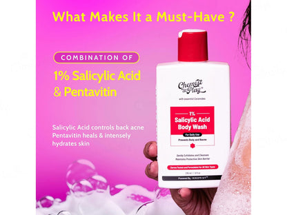 Chemist At Play 1 Percent Salicylic Acid Body Wash