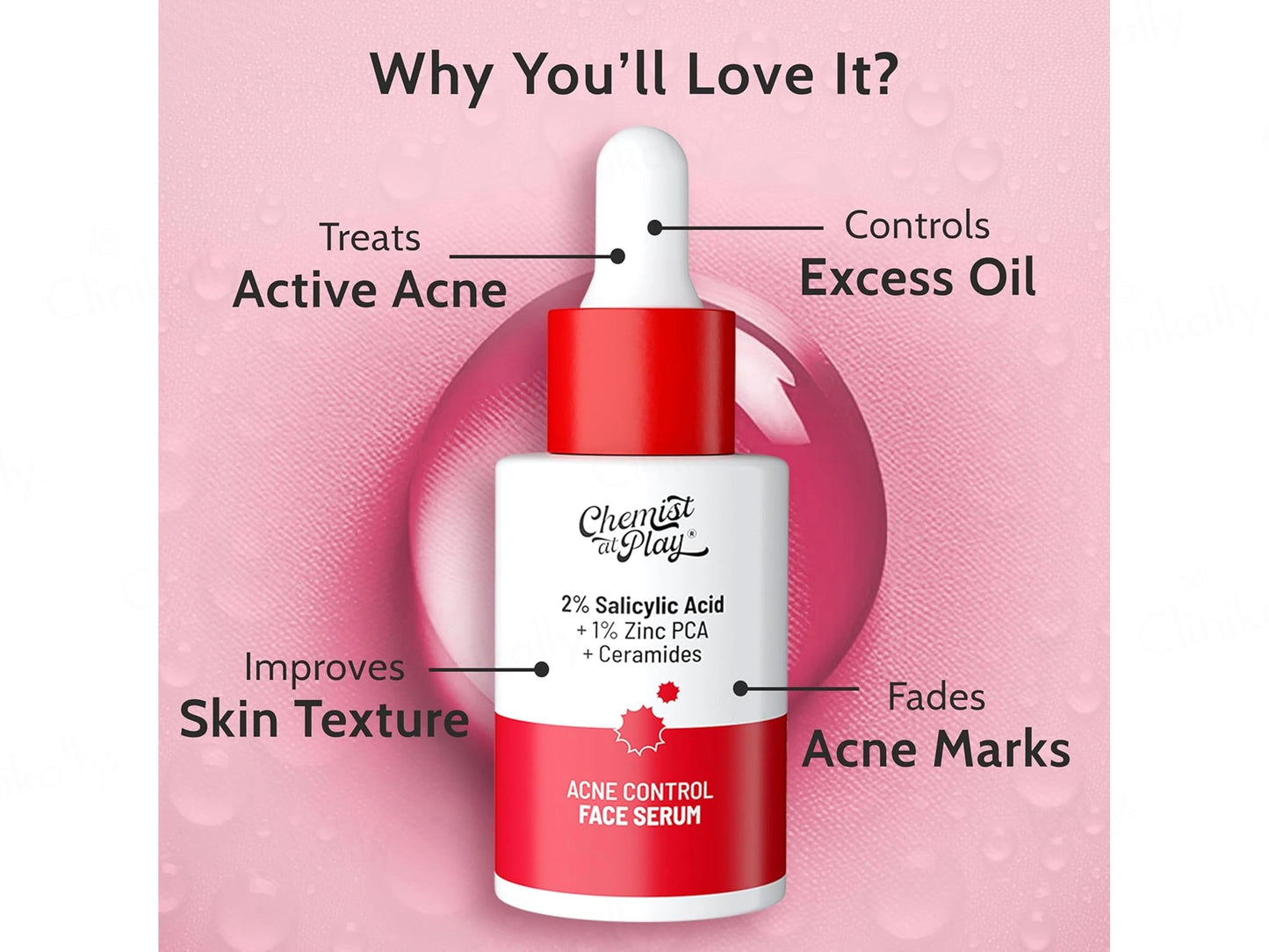 Chemist At Play 2 Percent Salicylic Acid Acne Control Face Serum