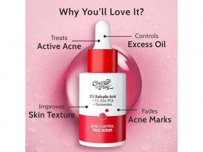 Chemist At Play 2 Percent Salicylic Acid Acne Control Face Serum