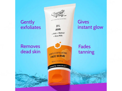 Chemist At Play 3 Percent AHA Gentle Exfoliating Face Scrub