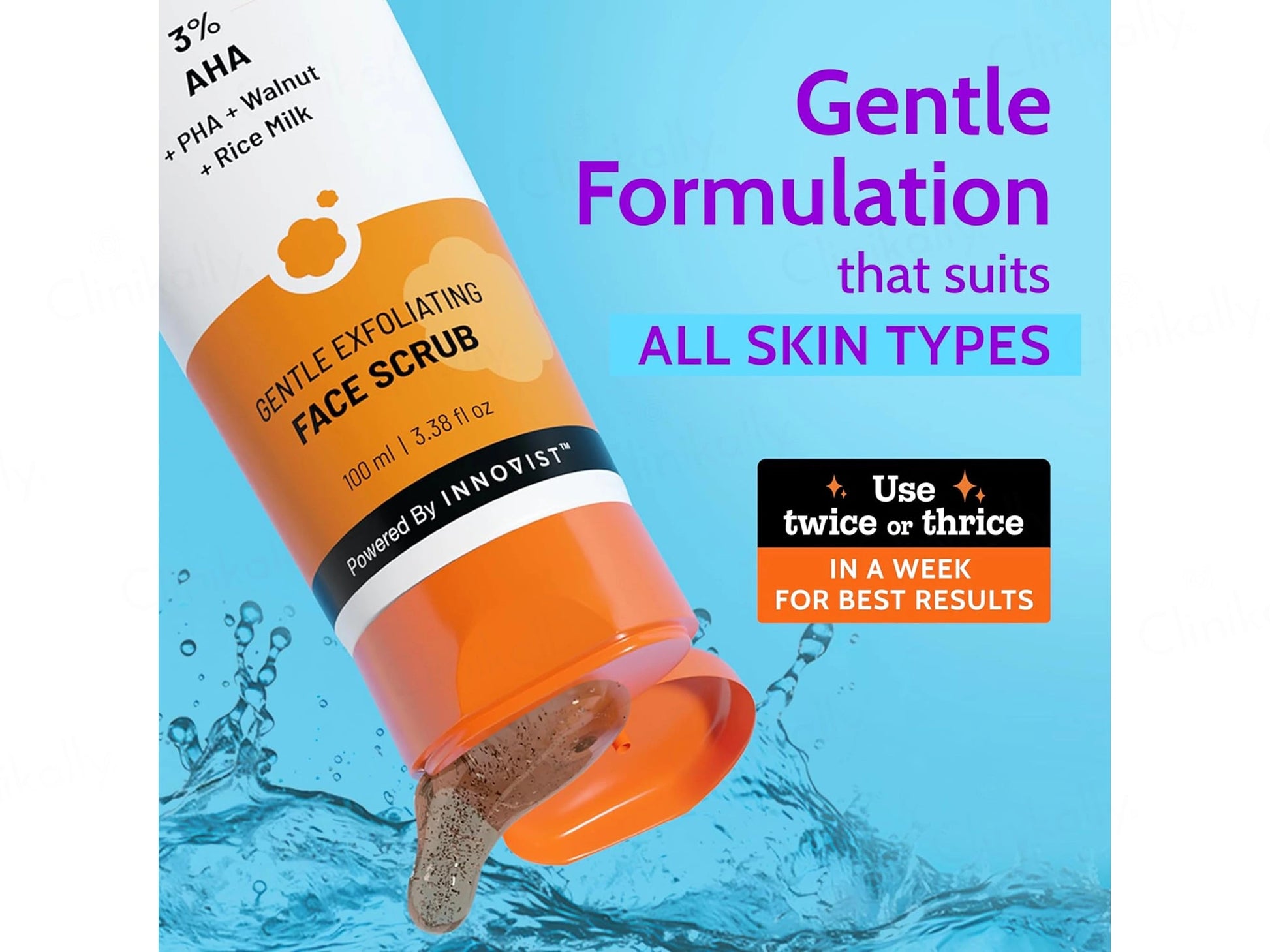 Chemist At Play 3 Percent AHA Gentle Exfoliating Face Scrub