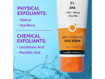 Chemist At Play 3 Percent AHA Gentle Exfoliating Face Scrub