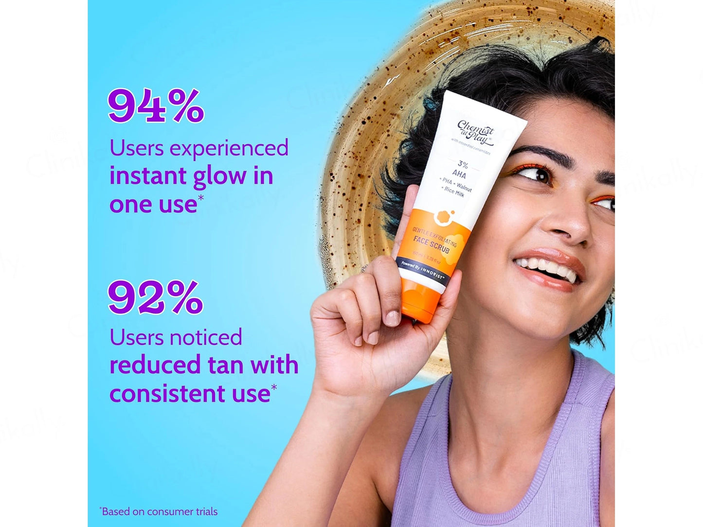 Chemist At Play 3 Percent AHA Gentle Exfoliating Face Scrub