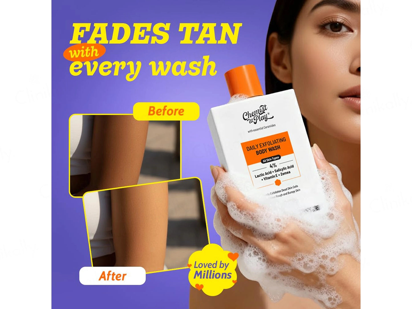 Chemist At Play 4 Percent Daily Exfoliating Body Wash