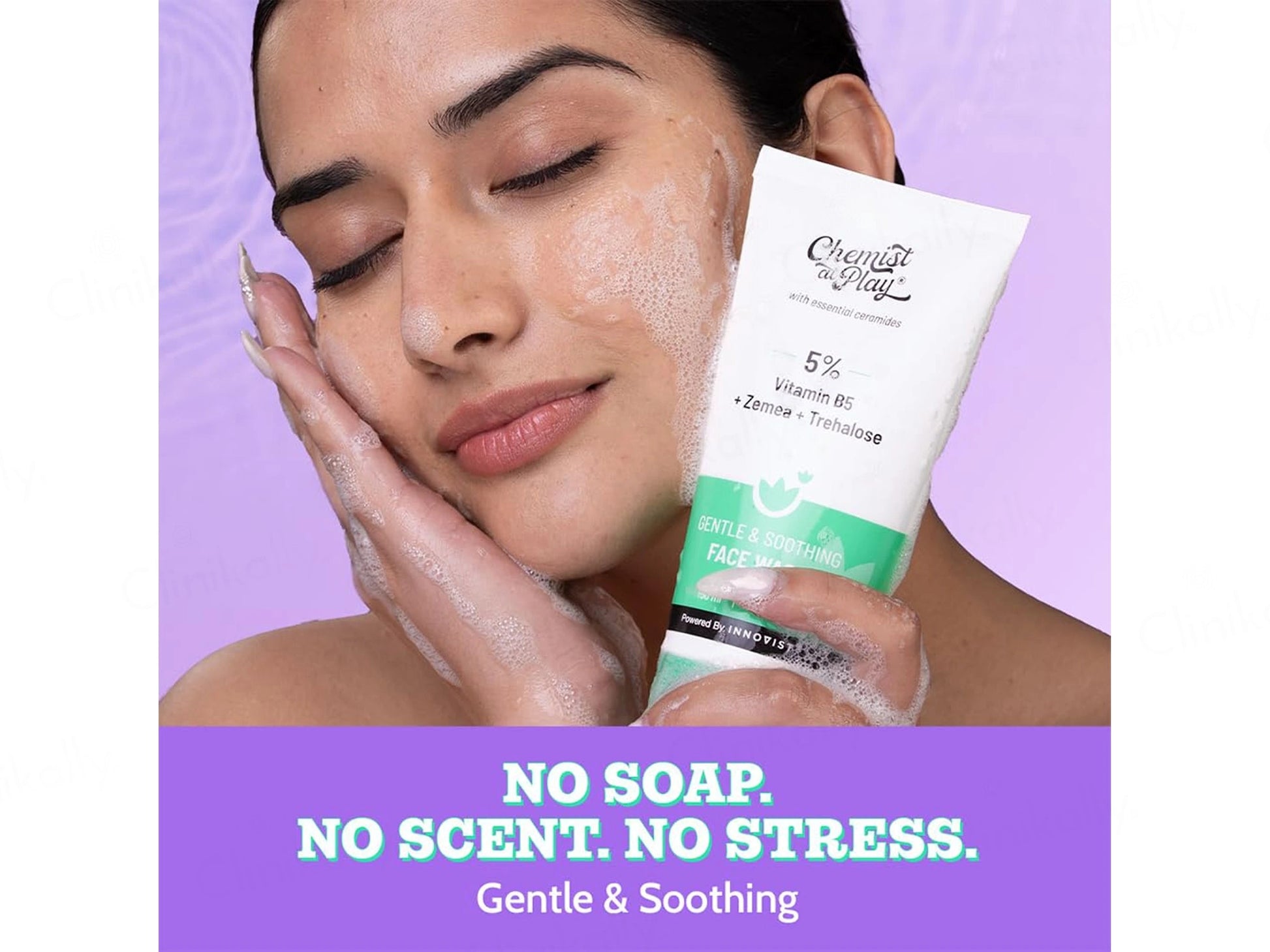 Chemist At Play 5 Percent Vitamin B5 Gentle and  Soothing Face Wash