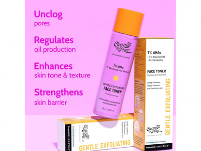 Chemist At Play 7 Percent AHAs Gentle Exfoliating Face Toner