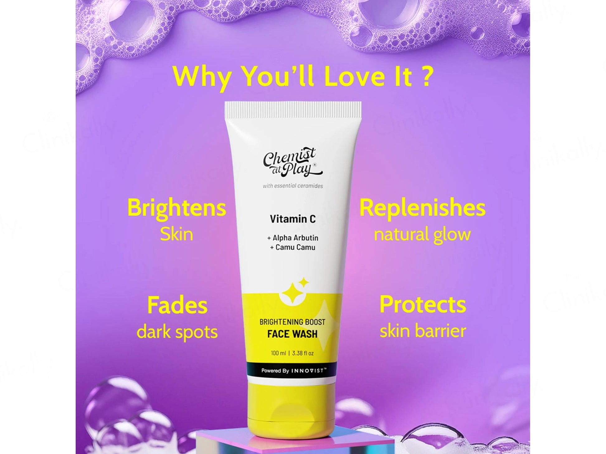 Chemist At Play Vitamin C Brightening Boost Face Wash