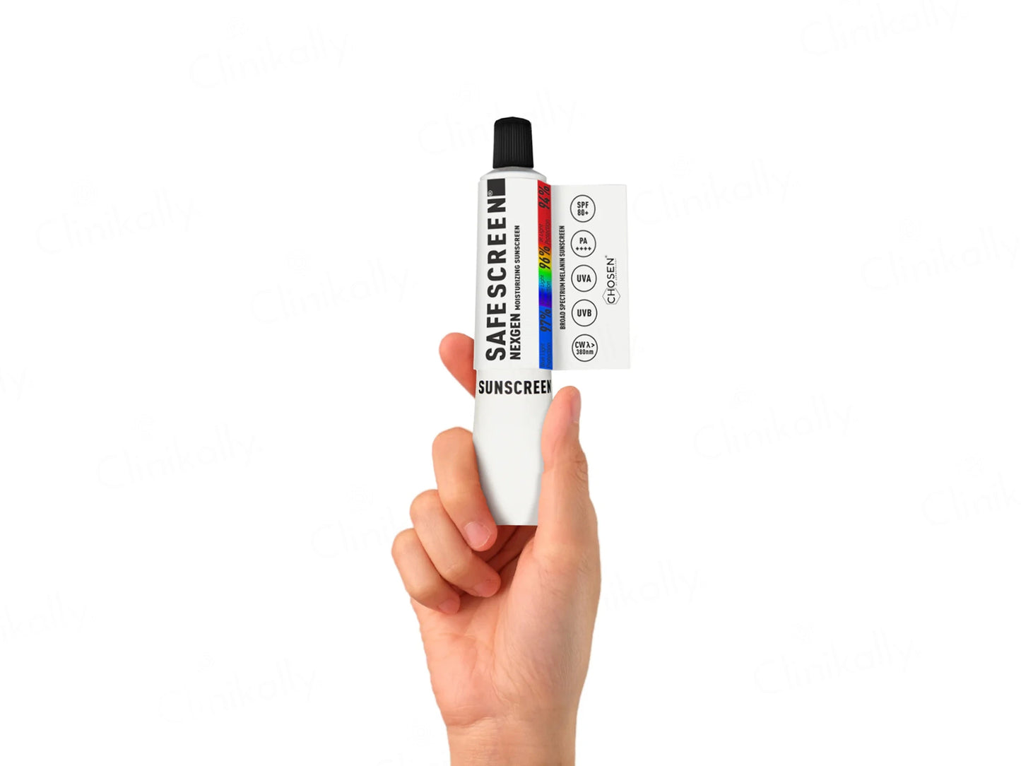 Chosen Safescreen Nexgen Moisturizing Melanin Sunscreen SPF 80 PA