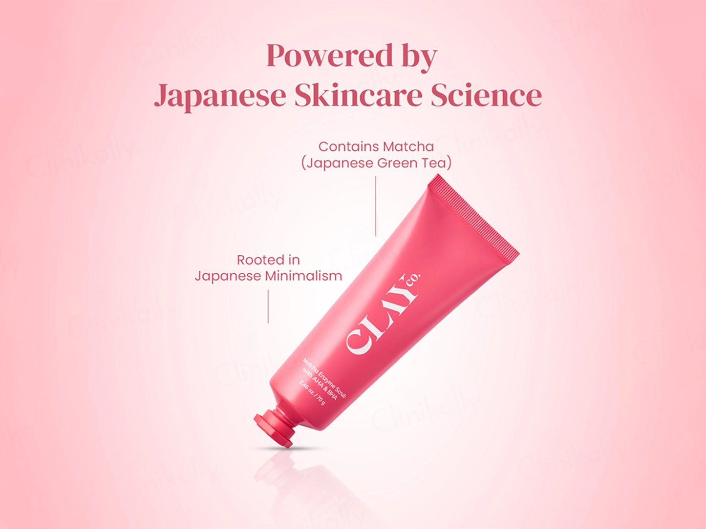 ClayCo Matcha Enzyme Scrub With AHA and  BHA