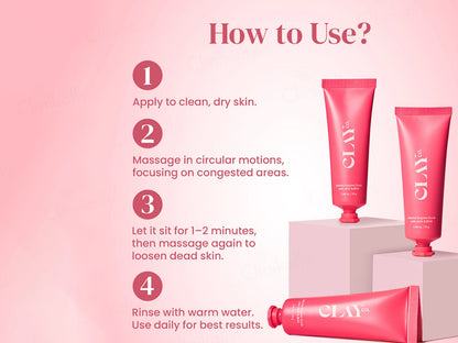 ClayCo Matcha Enzyme Scrub With AHA and  BHA