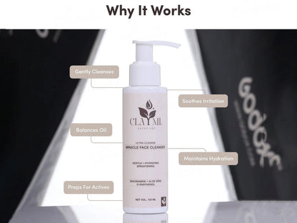 Claymi Miracle Hydrating and Brightening Gentle Face Cleanser
