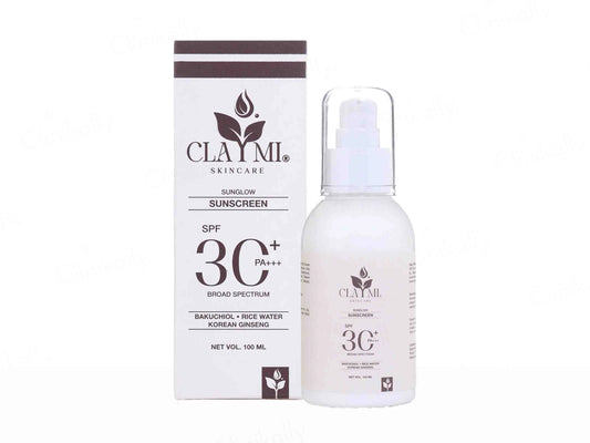 Claymi Sunglow Broad Spectrum Sunscreen SPF 30 PA