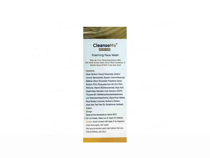 CleanseMe Golden Dew Foaming Facewash