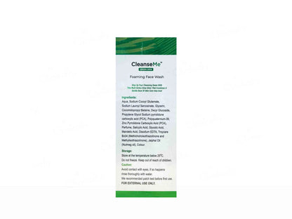 CleanseMe Green Dew Foaming Facewash