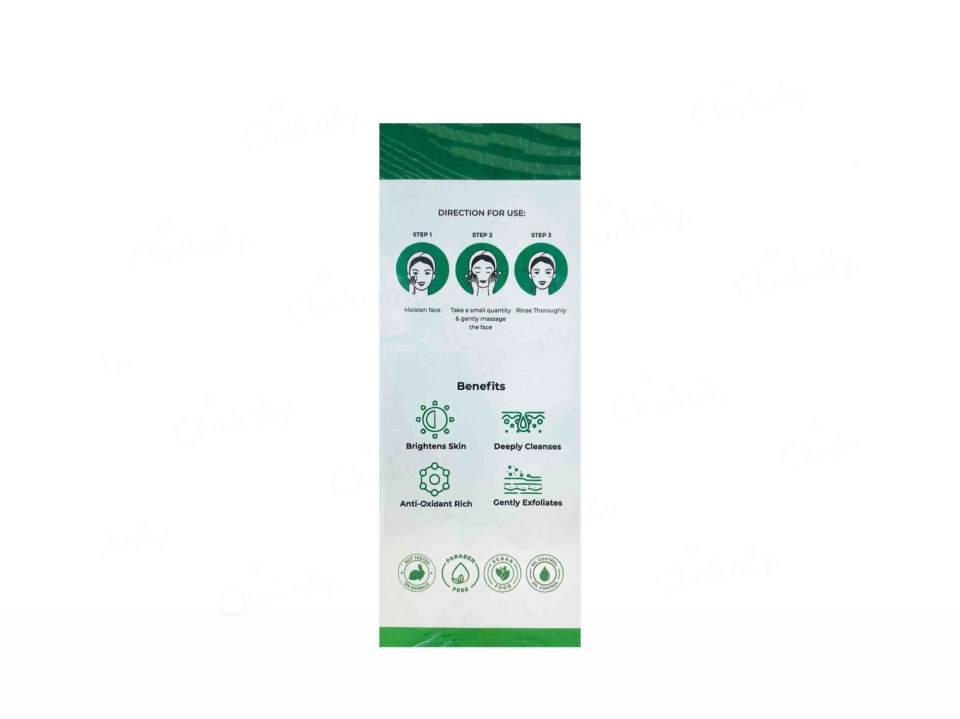 CleanseMe Green Dew Foaming Facewash